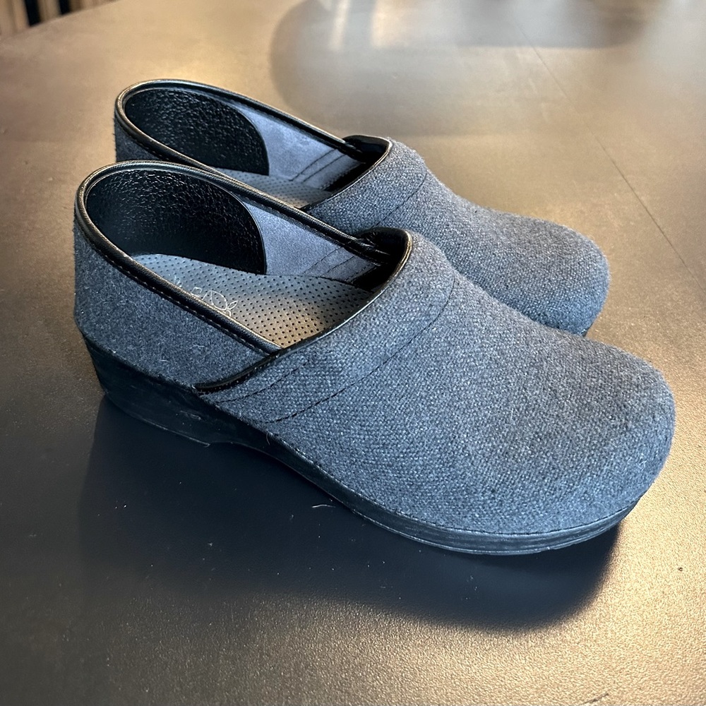 Dansko Gray Flannel Professional Clog, Vegan